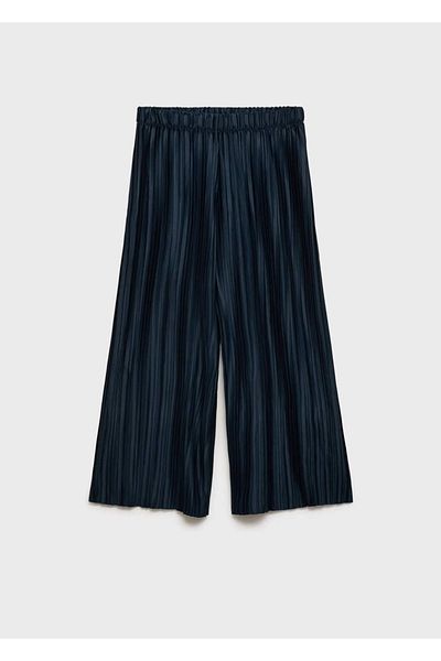 MANGO Kids Pantaloni culotte cu nervuri