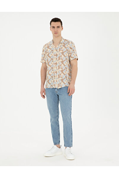 Pierre Cardin Açık Mavi Tapered Fit Jean Pantolon 50285120-VR095