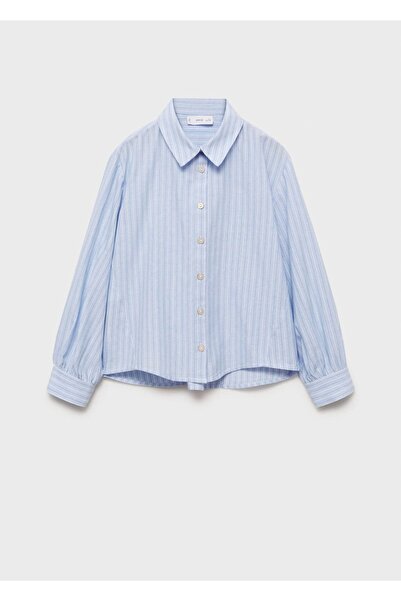 MANGO Kids Çizgili Gömlek