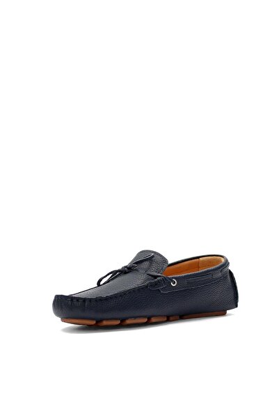 Celal Gültekin Lacivert Deri Erkek Loafer 691 3442-16536