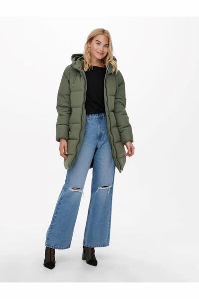 ONLY Відкритий хакі жіночий пальто 15205369