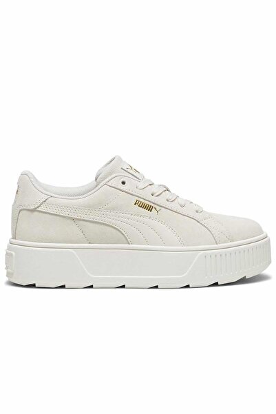 Puma Karmen Süet Kadın Günlük Spor Ayakkabı 384614-13 Bej