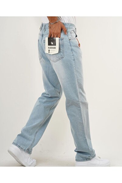 More Açık Mavi Baggy Pantolon