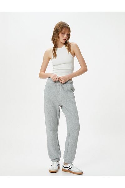 Koton Jogger Sweatpants Lace Up Normal Waist