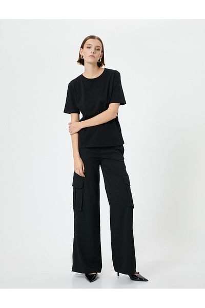 Koton Tricou cu mânecă scurtă din bumbac