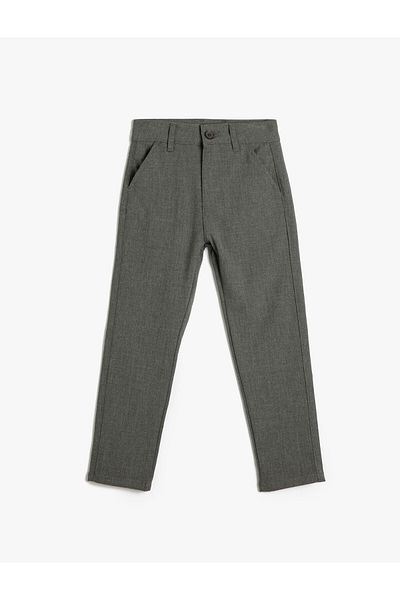 Koton Adjustable Elastic Waist - Normal Leg Trousers