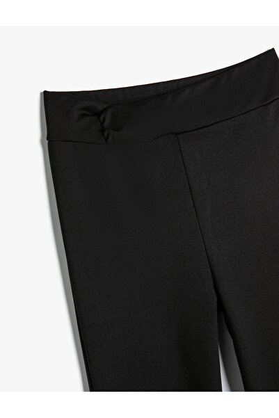 Koton Basic İspanyol Paça Pantolon Beli Lastikli