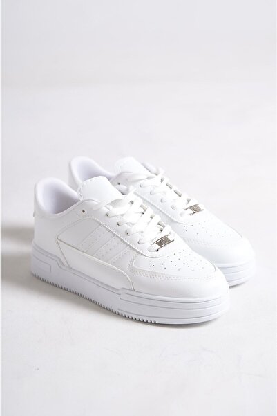Moda Değirmeni White Women's Air Sneaker Bg1147-101-0001