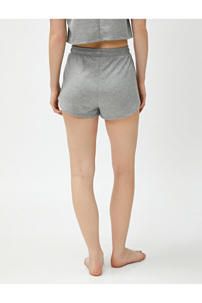 Koton Pyžamové šortky s elastickým pasem s detailem štítku