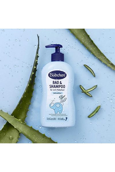 Bübchen Newborn Shampoo with Wheat Protein - 400 Ml