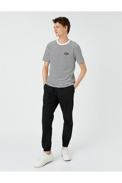 Koton Jogger Pants Lace Waist Pocket Detailed Cotton