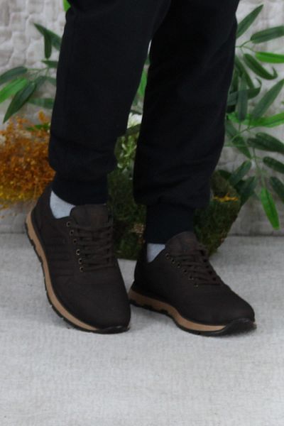 Mehmet Mete Gnd 5304 Nubuck Άνετα Γνήσια Ανδρικά Παπούτσια από Γνήσιο Δέρμα