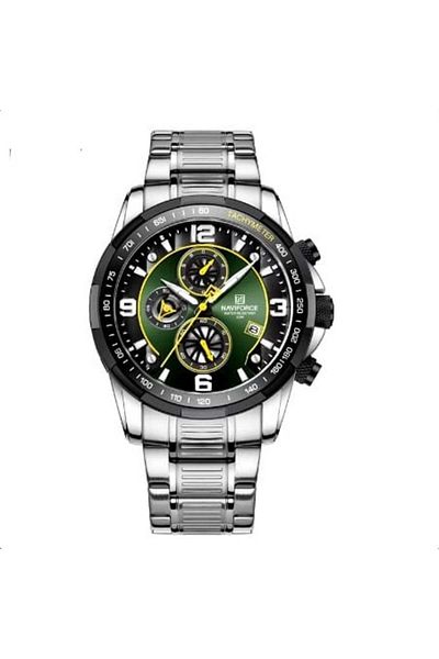 Naviforce Men's Watch Function Steel Band 2125