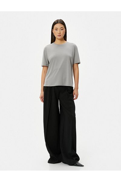 Koton Crew Neck Basic Cotton Short Sleeve T-Shirt