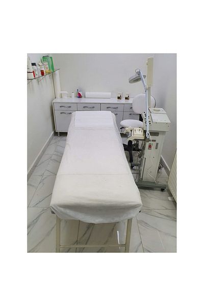 PRİVATE 50 Pieces Disposable Elastic Accordion 80X240 Massage Beauty Salon Stretcher Cover 10-12 Gr