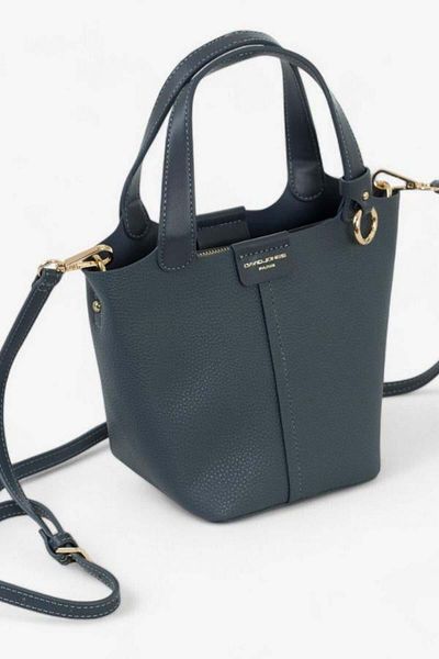 David Jones Women's Strap Handbag Navy Blue