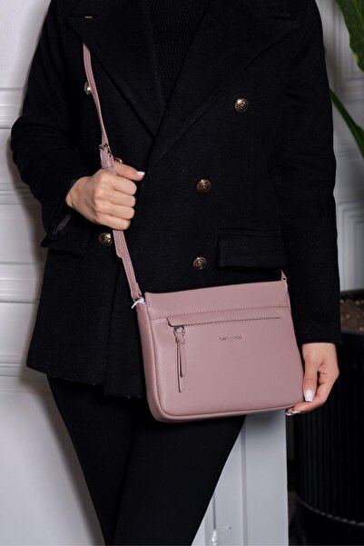 David Jones Kadın Omuz Çantası Pembe