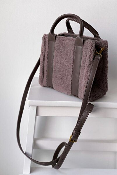 David Jones Coffee Color Women's Strap Handbag