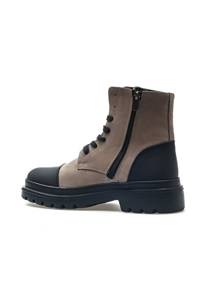 Pierre Cardin Erkek Hakiki Deri Casual Günlük Bot (40-44) 24k 77810 M Kum Nubuk