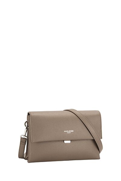 David Jones Kadın Askılı Omuz Çantası Vizon