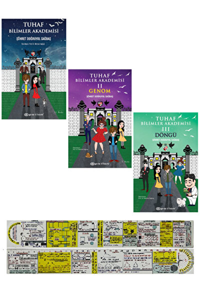 Epsilon Yayınevi Tuhaf Bilimler Akademisi 3 Kitap Set - Şöhret Doğruyol Sağba...