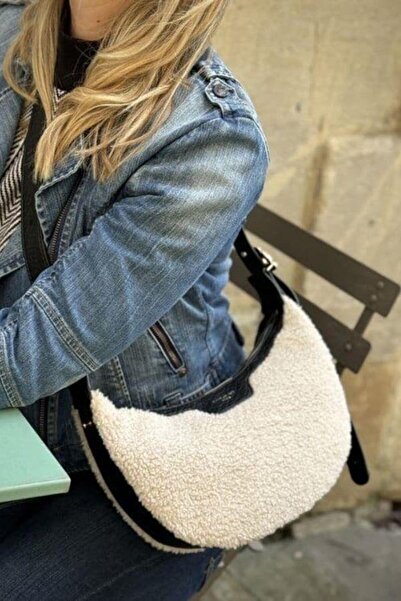 David Jones Women's Shoulder Bag Cream