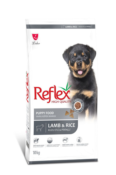 Reflex Refleks Yavru Köpek Kuzu etli Pirinçli Lamb & Rice Dog Food Puppy 10 Kg