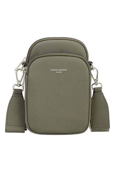 David Jones Women's Shoulder Bag Khaki