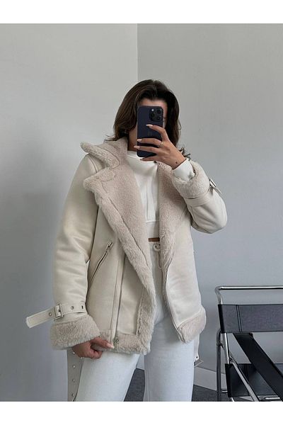 Foot sneakerss Zr-Leder-Wildledermantel für Damen der neuen Saison mit Gürteldetail