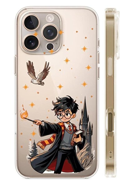 3GEN CASE İphone 16 Pro Max Uyumlu Desenli Şeffaf Silikon Kılıf