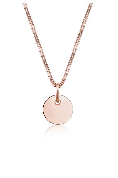 ELLI Colier cu trombocite pentru femei - aspect geo, argint 925