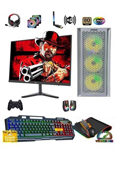 Gaming Game CacheX GO30MD I5 10400F 16GB Ram 512GB SSD GT730 23.8" Oyuncu Mas...