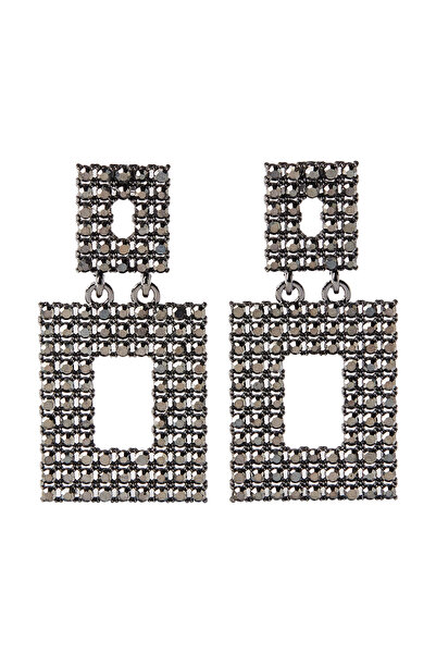 PARFOIS Kristalli Orta Boy Küpe