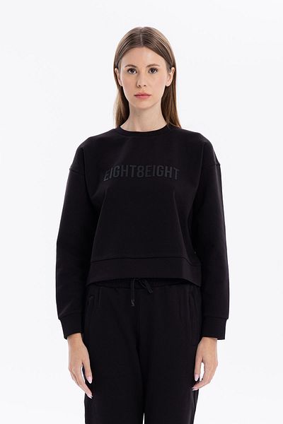 GMG FIRENZE Crew Neck Numerology Printed Women's Sweatshirt