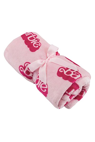 LC Waikiki HOME Pembe Baskılı Barbie Baskılı Tv Battaniyesi 100x150 Cm