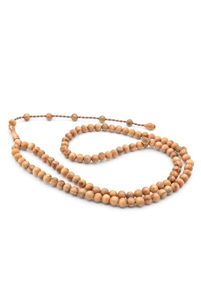 Murty99 99 Luk Olive Wood Prayer Beads - System and 7 mm Cut