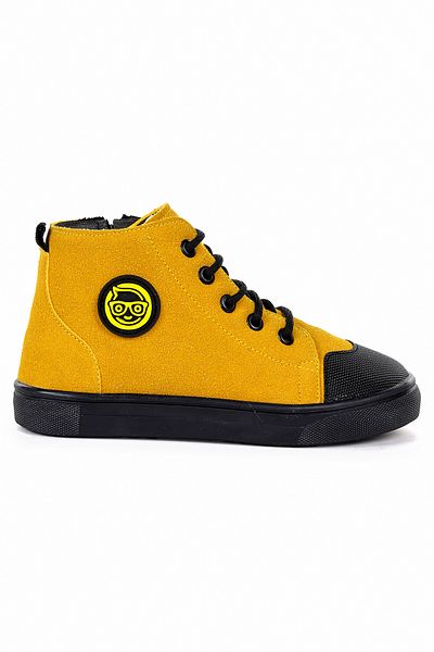 KARAMAZI Karamazı Kids Kai με φερμουάρ για αγόρια casual boat παπούτσια