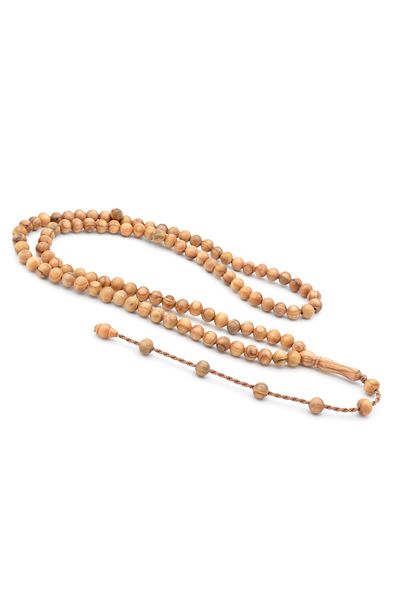 Murty99 99 Luk Olive Wood Prayer Beads - System and 7 mm Cut