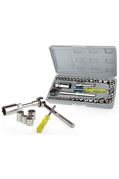CEKAVE 40 Piece Ratchet Socket Set with Special Bag