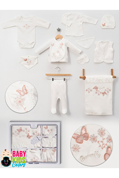 baby kids colors طقم ملابس داخلية فاخرة لحديثي الولادة من المستشفى مكون من 10...