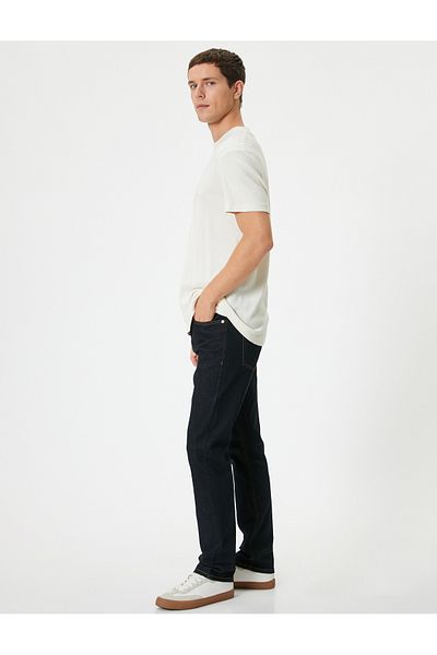 Koton Mark Jean - Straight Fit Tube Leg Jeans