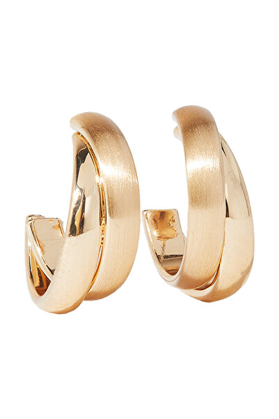 PARFOIS Gold Halka Küpe