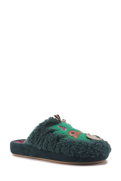 Polaris Green Women's House Slippers - 607140 .Z