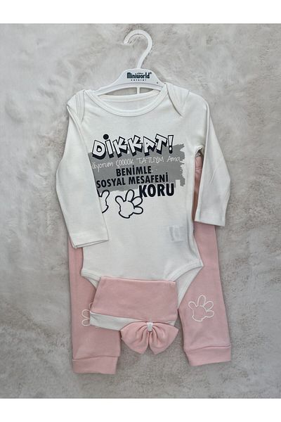 Miniworld Girl's Bow Princess 3P Badi Suit