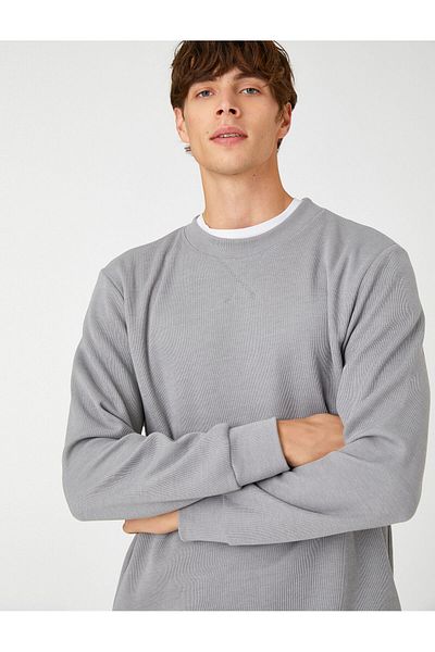 Koton Basic Sweater Knitwear Crew Neck Long Sleeve
