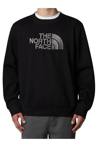 THE NORTH FACE M Drew Peak - Μαύρο φούτερ με κουκούλα Crew