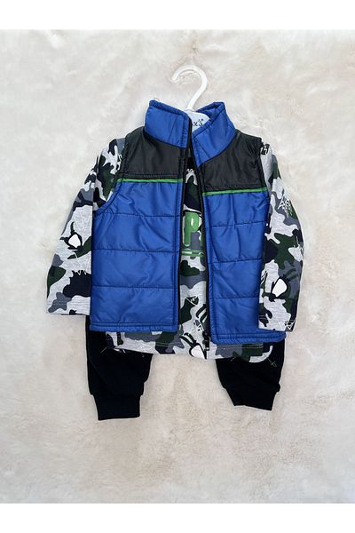 Necix's Camouflage Camping Inflatable Vest Triple Suit