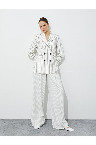 Koton Jachetă blazer cu nasturi dublu