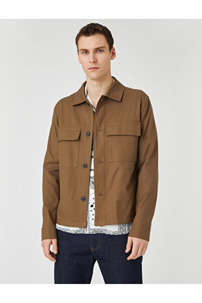 Koton Риза с джобове и яка с копчета