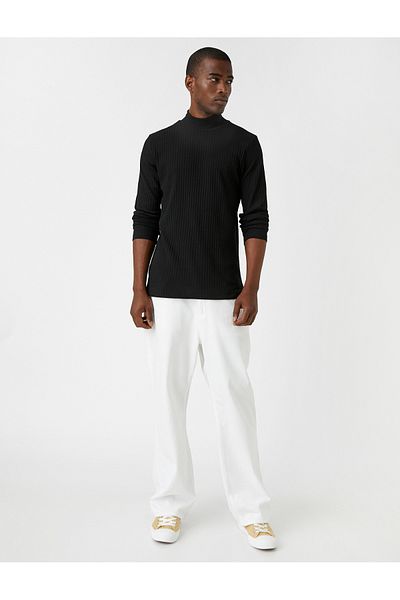 Koton High Collar Basic Sweater